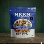 NKKN Brand Nut Granola with blueberry and cinnamon